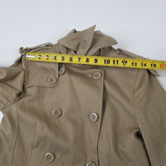 By Malene Birger Paoili Double Breasted Trench Coat Women's FR 36 US 6 Small - Picture 8 of 16